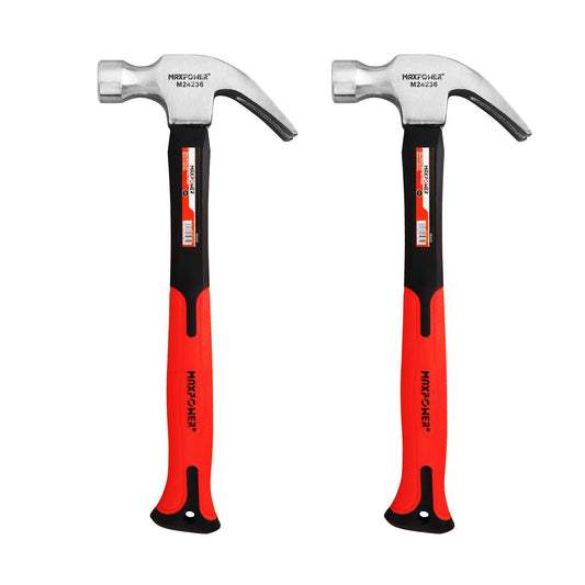 MAXPOWER 20oz Claw Hammer, Pack of 2