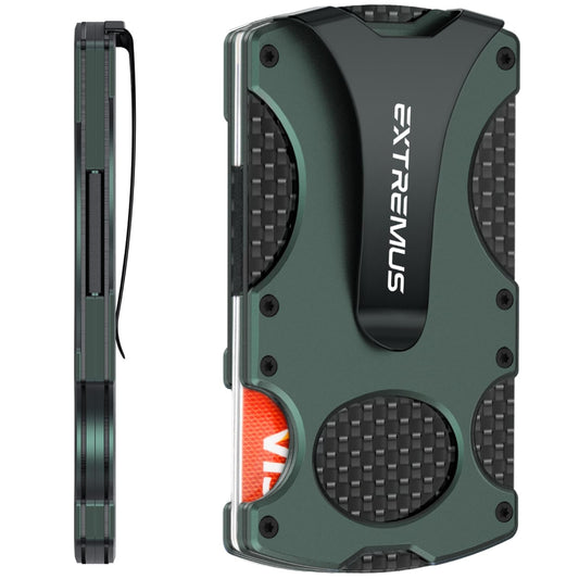 Extremus Slim RFID Blocking Wallet with Money Clip