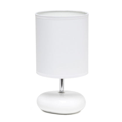 Petite Circle Stone Table Lamp for Kids Room