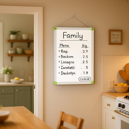 Double Sided Dry Erase Whiteboard for Home