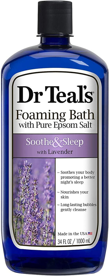 2 Pack Dr. Teal's Foaming Bath Gift Set