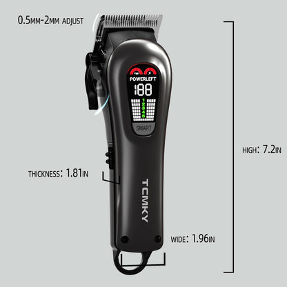 TCMKY Cordless Hair Clippers for Men Grooming