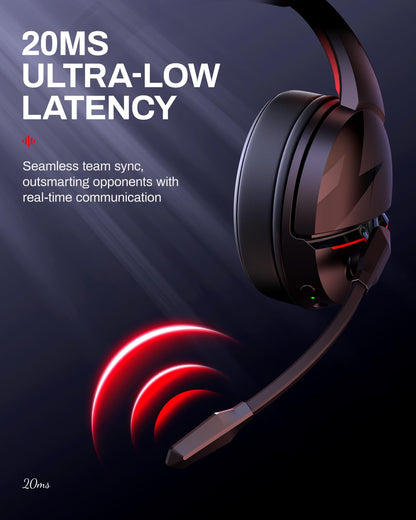 acer Wireless Gaming Headset, PS5 Headset with 2.4GHz
