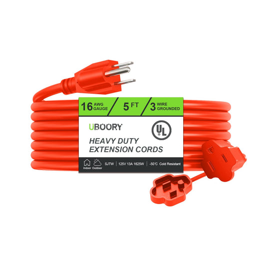 Outdoor Waterproof 16/3 Heavy Duty Extension Cord