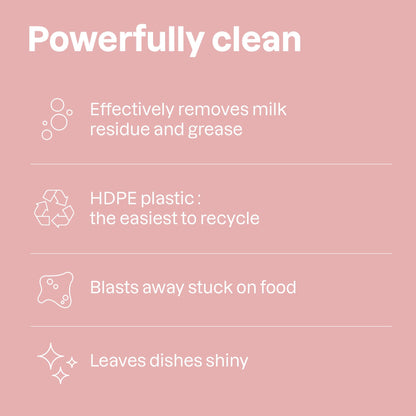 ATTITUDE Baby Dish Soap - Vegan, EWG Verified