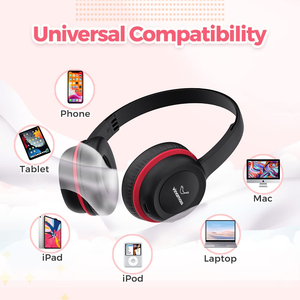 Kids Bluetooth Headphones with 22H Playtime