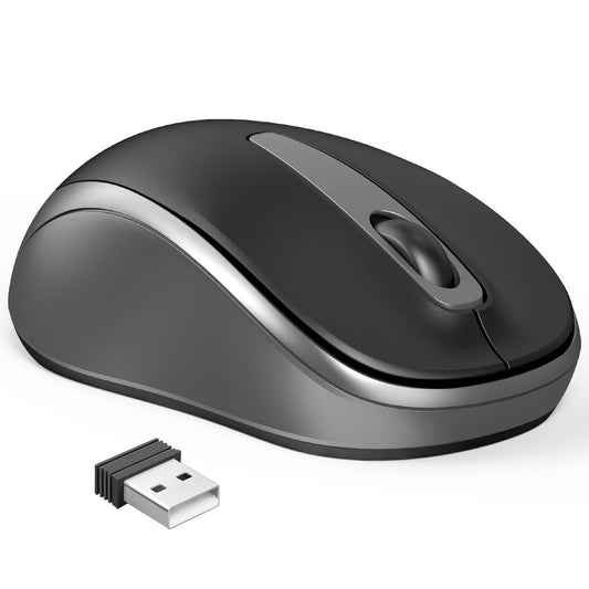 Wireless Noiseless Mouse for PC & Laptop