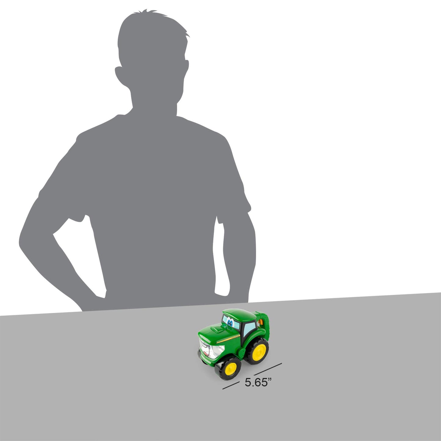 John Deere Johnny Tractor Toy with Flashlight