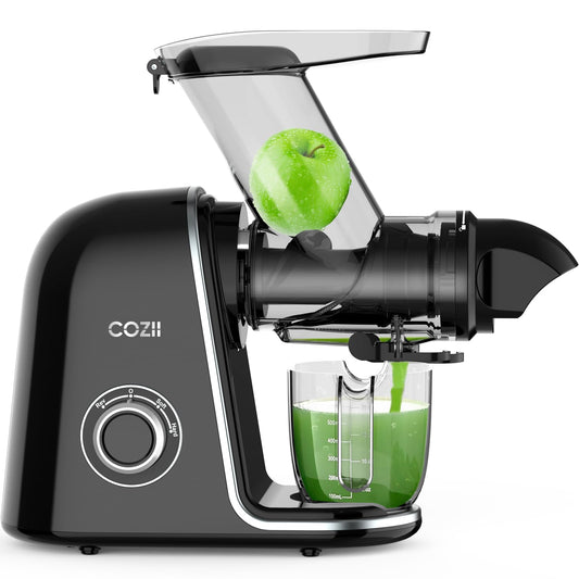 COZII Slow Masticating Juicer with Large Feed Chute