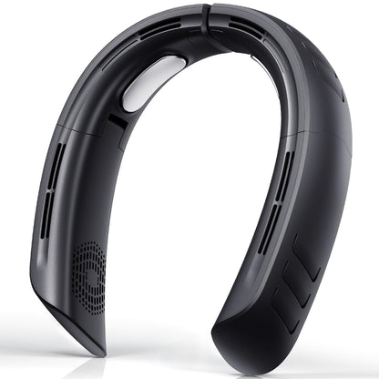 Portable Rechargeable Neck Fan with 360° Cooling
