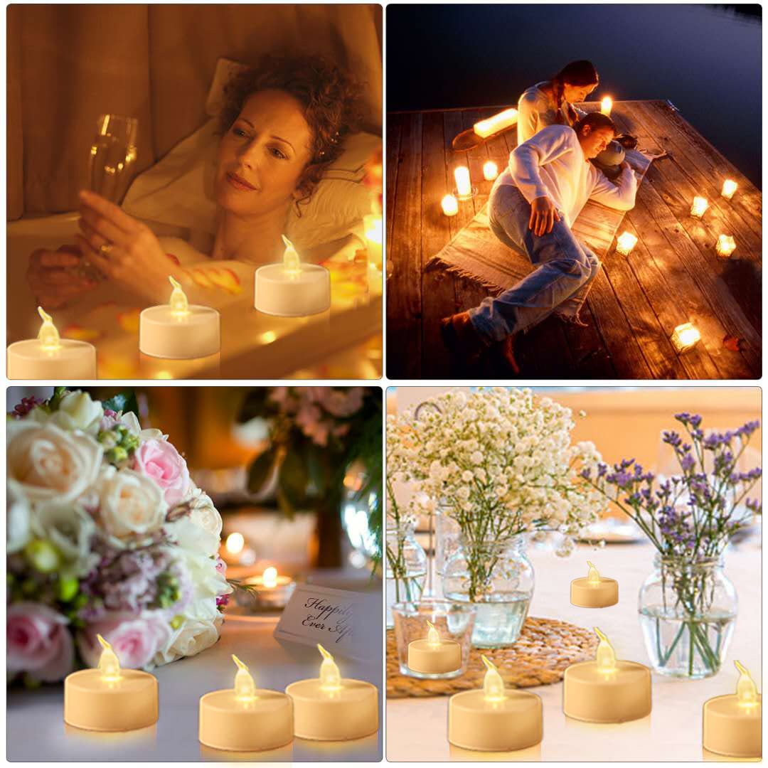 24 Flameless LED Tea Lights