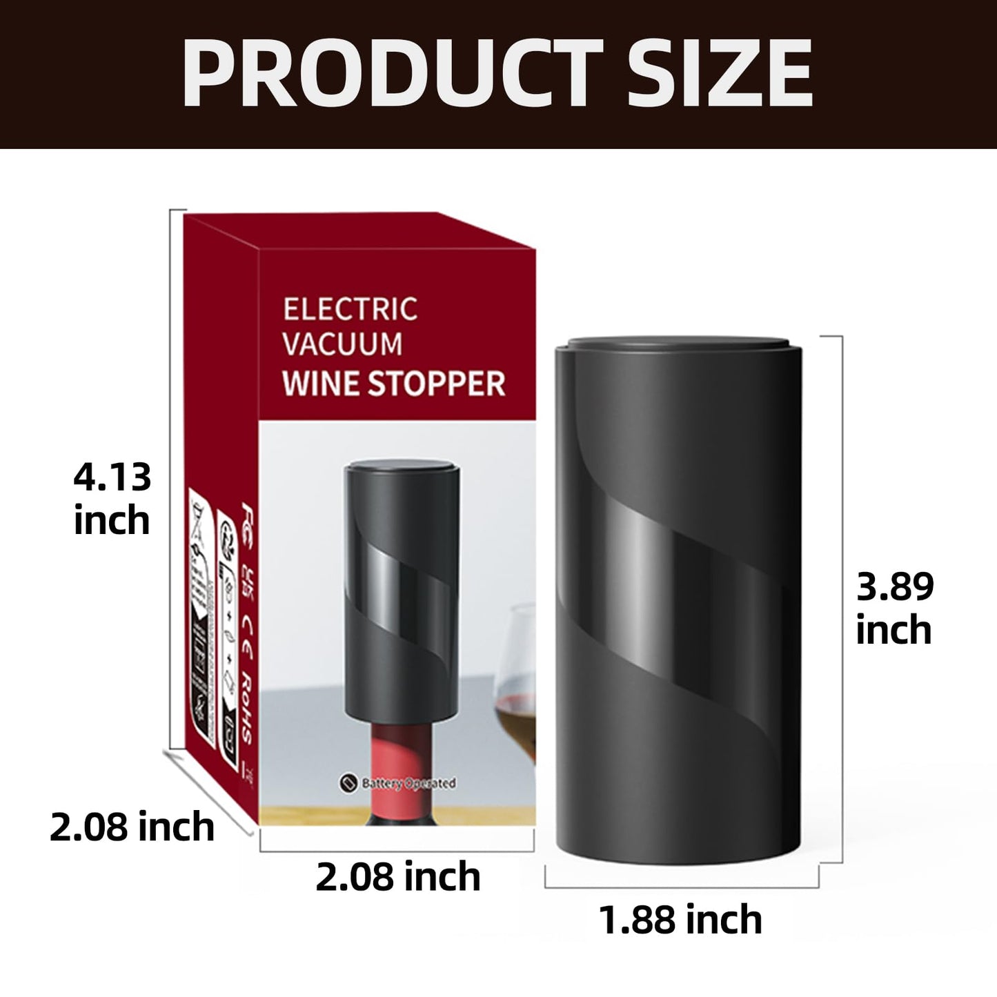 Electric Wine Stopper Automatic Vacuum Pump