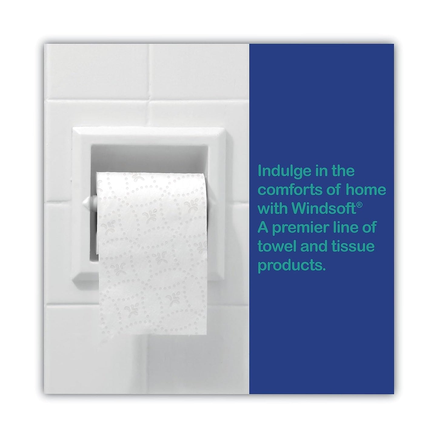 24 Rolls Windsoft Premium Bath Tissue - Septic Safe