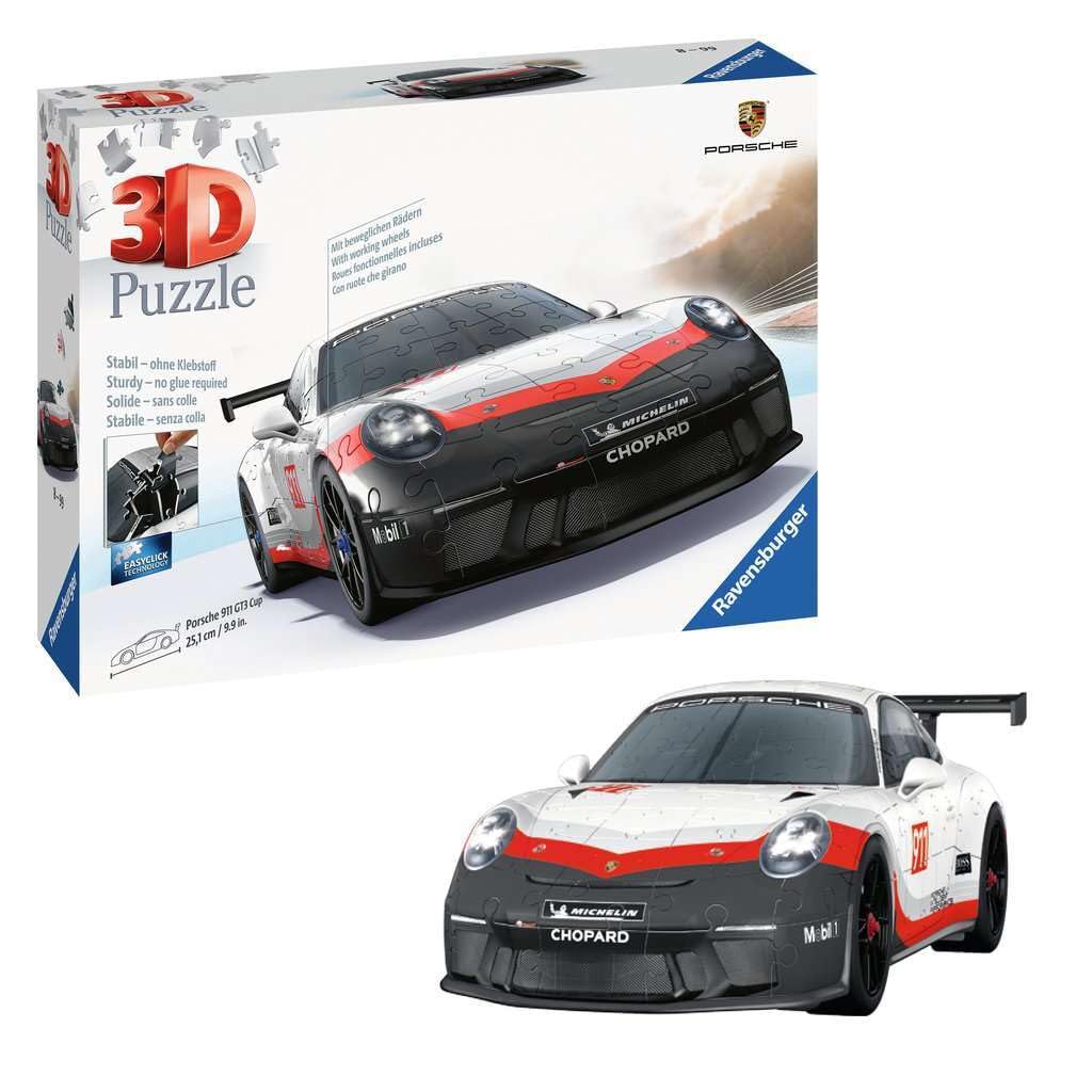 Ravensburger Porsche 911 GT3 Cup 3D Puzzle