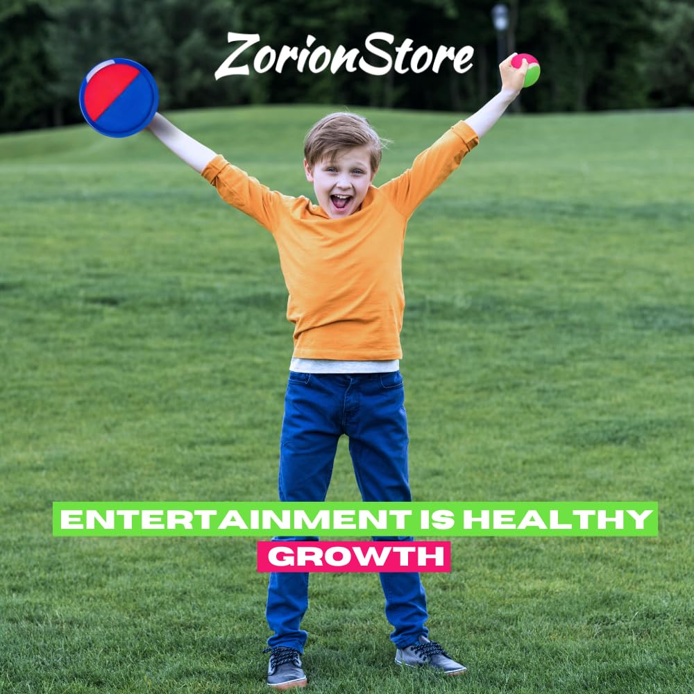 Toss and Catch Game with Velcro Paddles