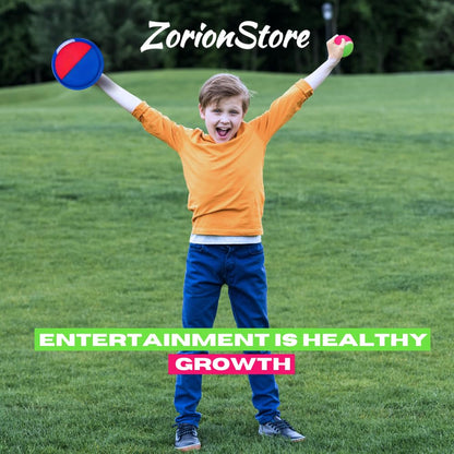Toss and Catch Game with Velcro Paddles