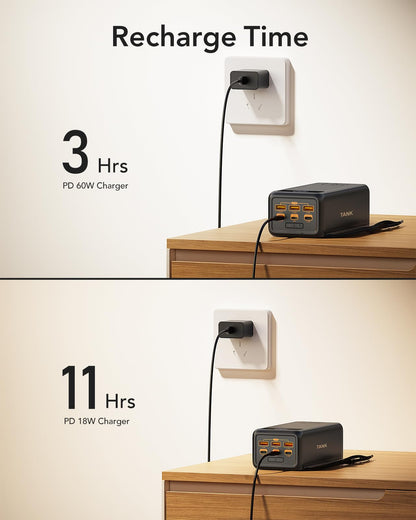 56000mAh Portable Charger with LED Flashlight