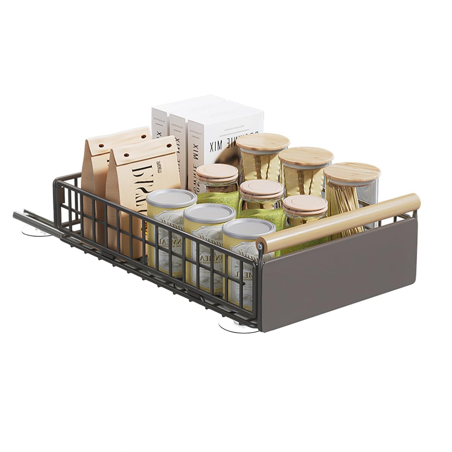Pull Out Cabinet Organizer with Sliding Drawers