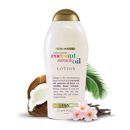 OGX Coconut Miracle Oil Body Lotion, 19.5 Oz
