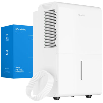 50 Pint hOmeLabs WiFi Dehumidifier with Pump