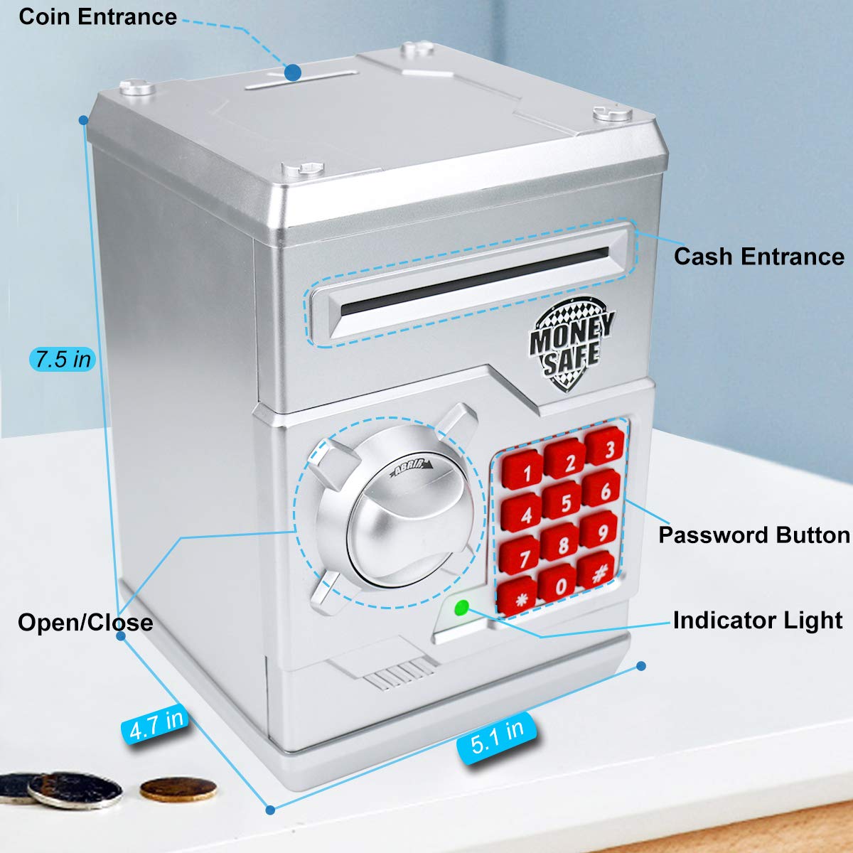 Electronic Money Bank for Kids - YOEGO