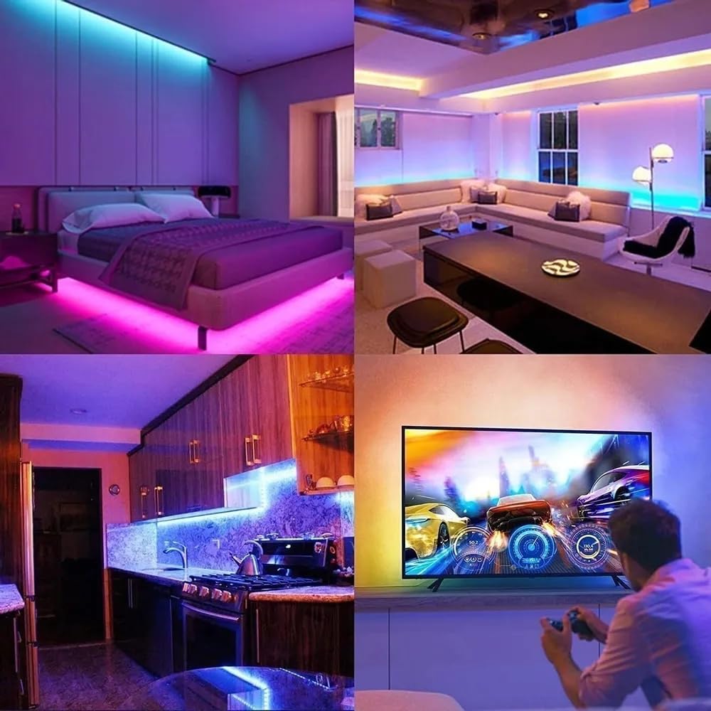 130ft LED Strip Lights with Remote by DAYBETTER