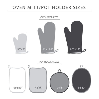 KitchenAid Black Oven Mitt Set, 2-Piece