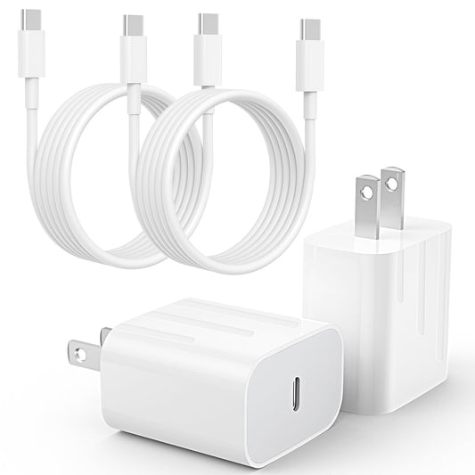 20W USB C Fast Charger with 6FT Cable