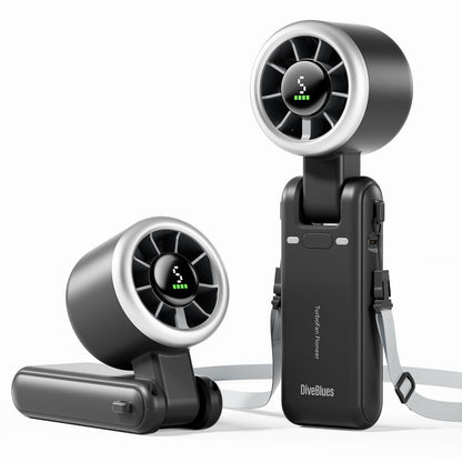 Portable Handheld Turbo Fan by Diveblues