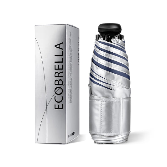 ECOBRELLA Mini Travel Umbrella with Sun Protection