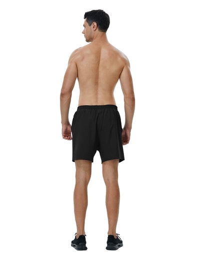 Men's 5 Inch Running Shorts with Zipper Pockets