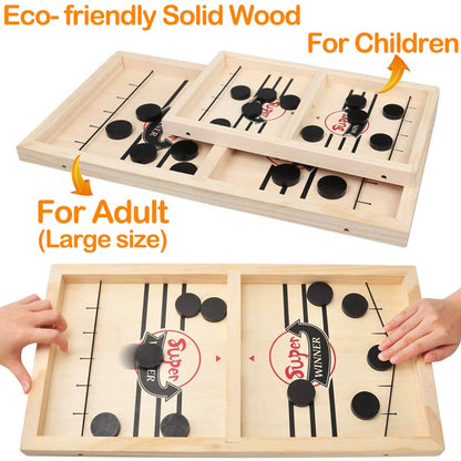 Fast Sling Puck Game for Kids and Adults