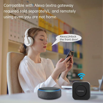 SMONET Smart Lock with Fingerprint & Bluetooth
