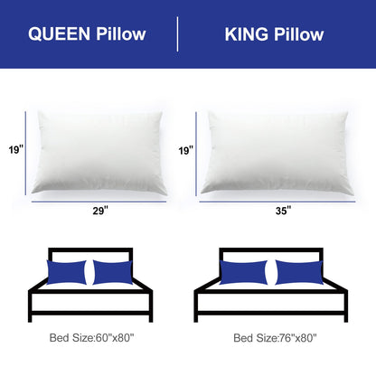 HAPACE Queen Size Luxury Bed Pillow for Sleepers