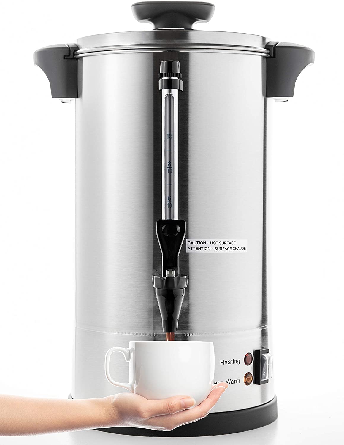 SYBO 100-Cup Stainless Steel Coffee Percolator