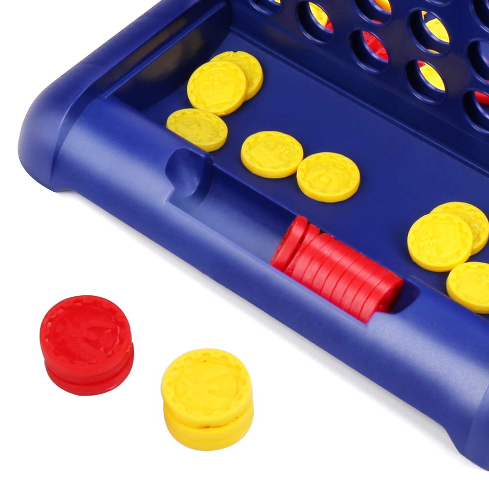 4 in a Row Travel Size Board Game - 2 Pack