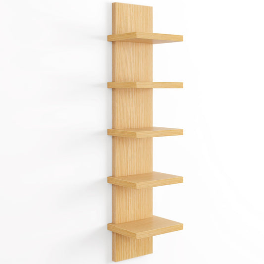 5-Tier Wall Shelf Unit for Home Decor