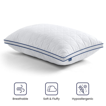 2 Pack BedStory Cooling Bed Pillows for Sleepers