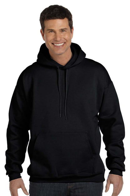 Hanes Men's Heavyweight Pullover Hoodie, Black