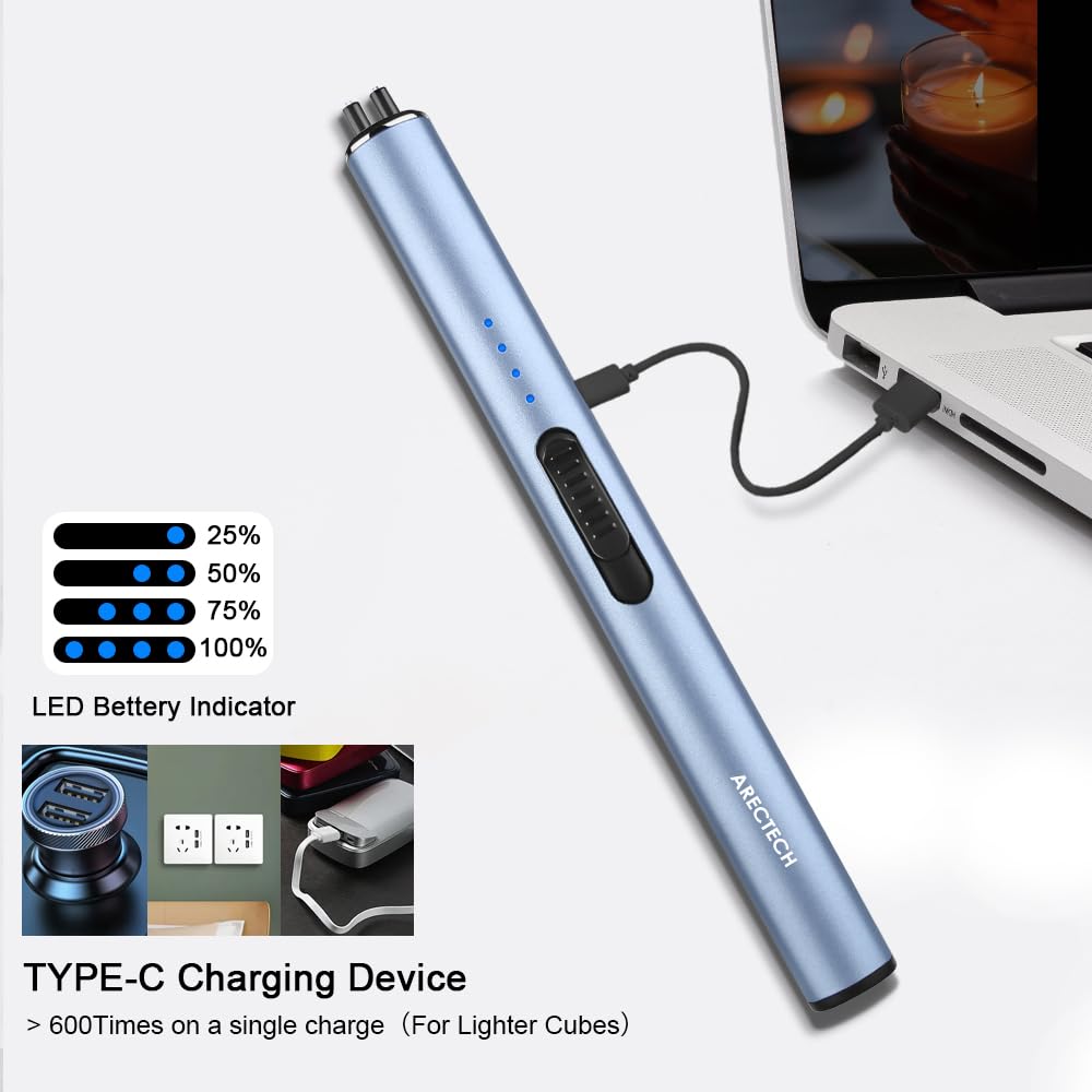 Rechargeable Plasma Lighter for Candle & Kitchen