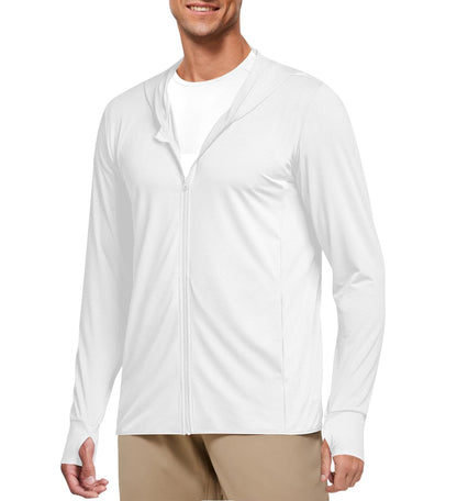 UPF 50+ Men's Full Zip Hoodie for Outdoors