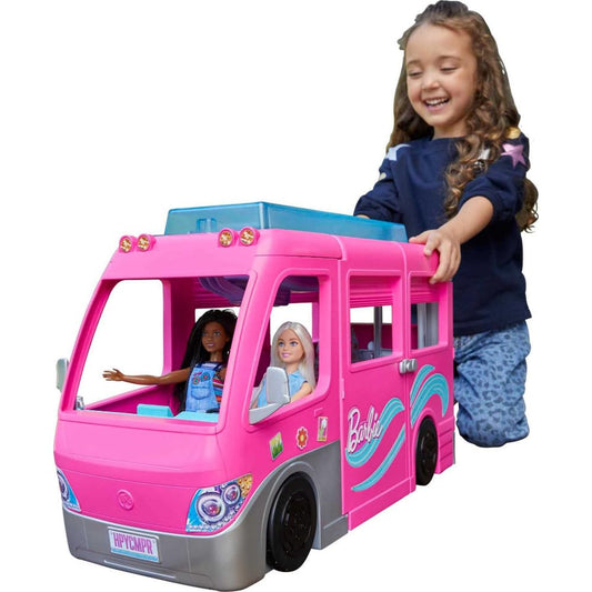 Barbie DreamCamper Playset with 60 Accessories