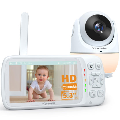 1080P Baby Monitor with Camera and Audio