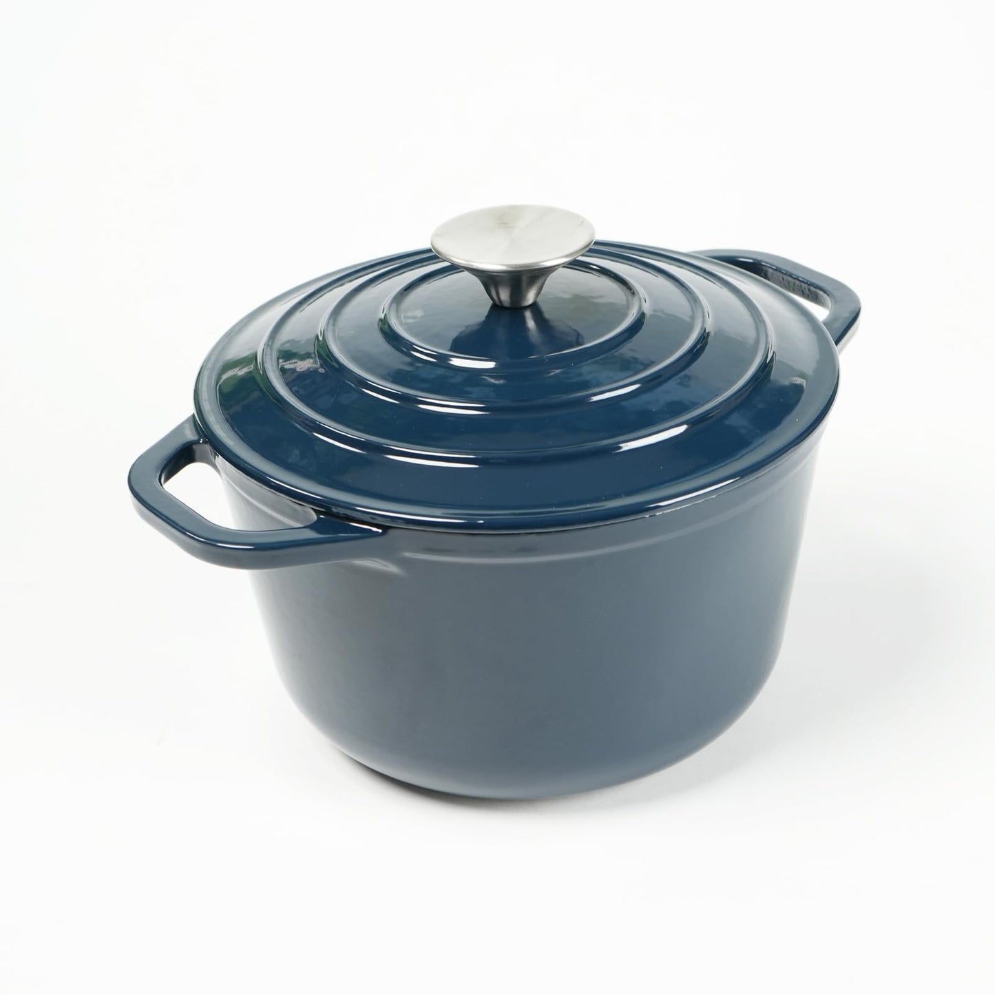 HAWOK 3 Quart Enameled Cast Iron Dutch Oven