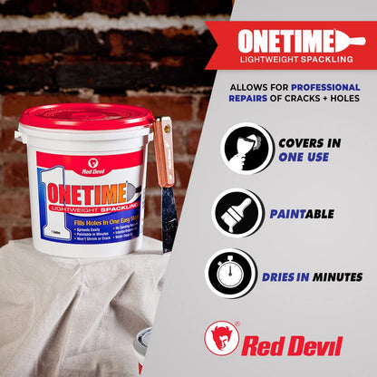 Red Devil Lightweight Spackling 1 Quart - USA Made