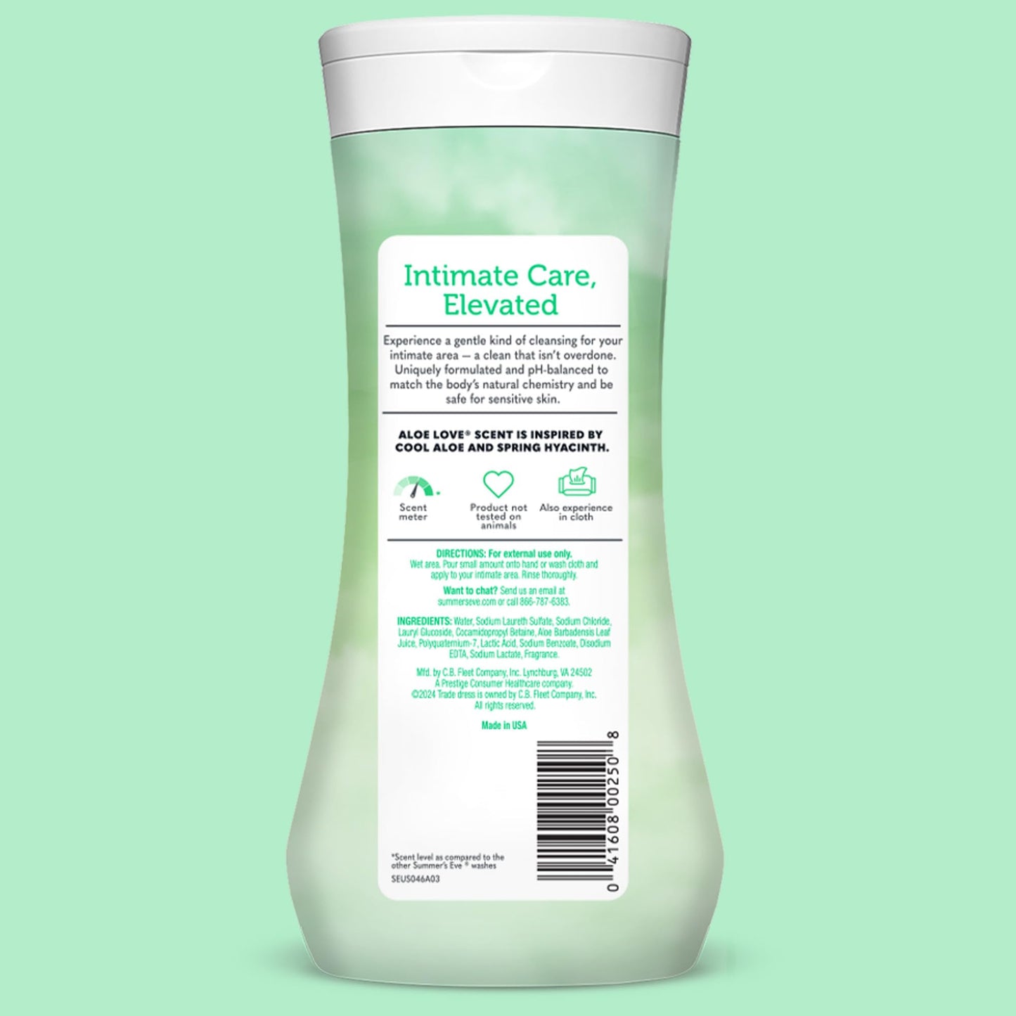 Summer's Eve Gentle Feminine Body Wash 3 Pack