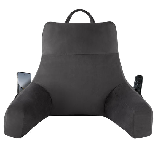 Memory Foam Bed Reading Pillow with Arms