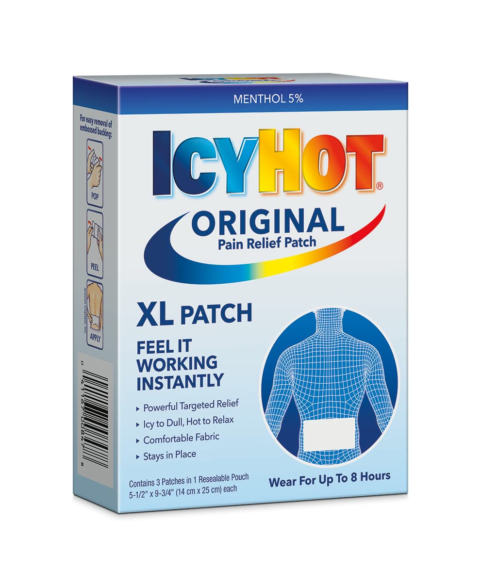 Icy Hot XL Pain Relief Patch (3 Count)