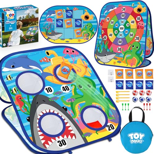 Toddler Bean Bag Toss Cornhole Game Set