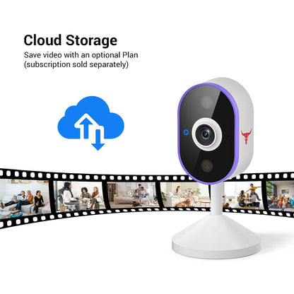 Wireless Outdoor Security Camera with Night Vision